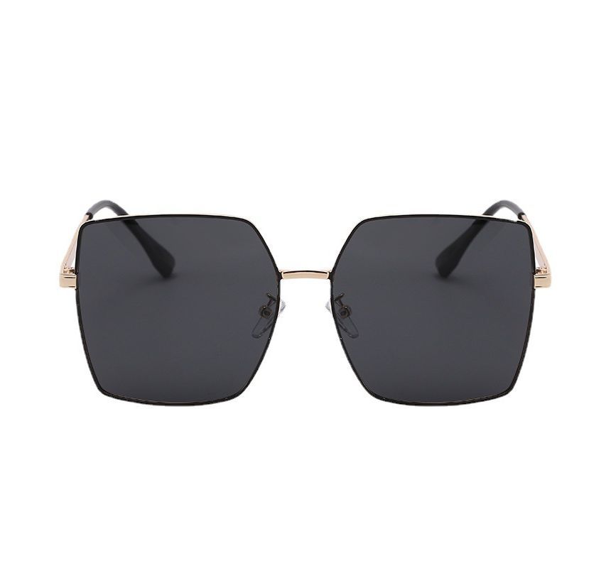 Square Metal Frame Sunglasses