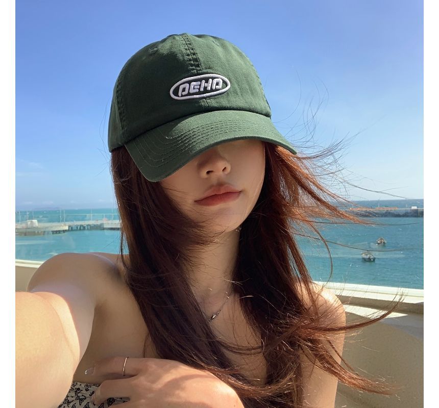 Lettering Cap Applique Baseball