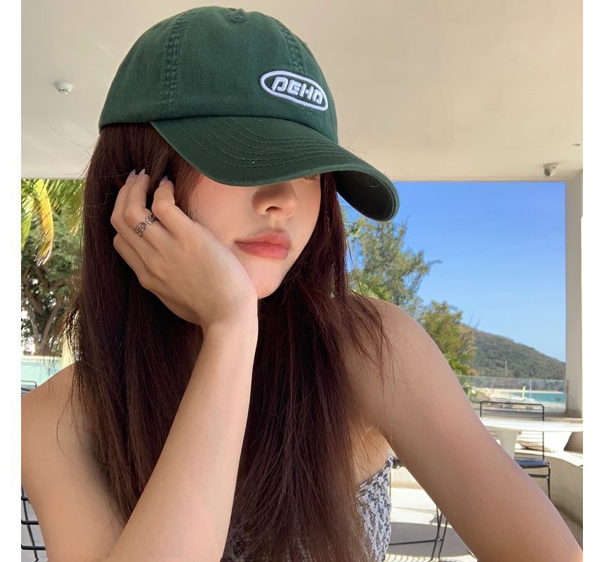 Lettering Cap Applique Baseball