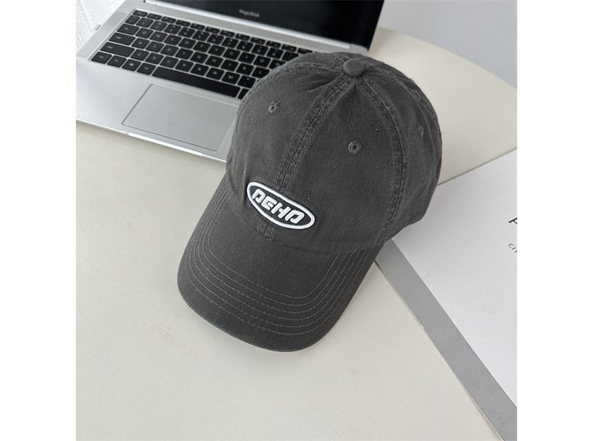 Lettering Cap Applique Baseball