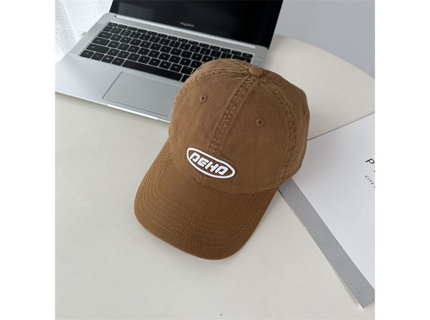 Lettering Cap Applique Baseball