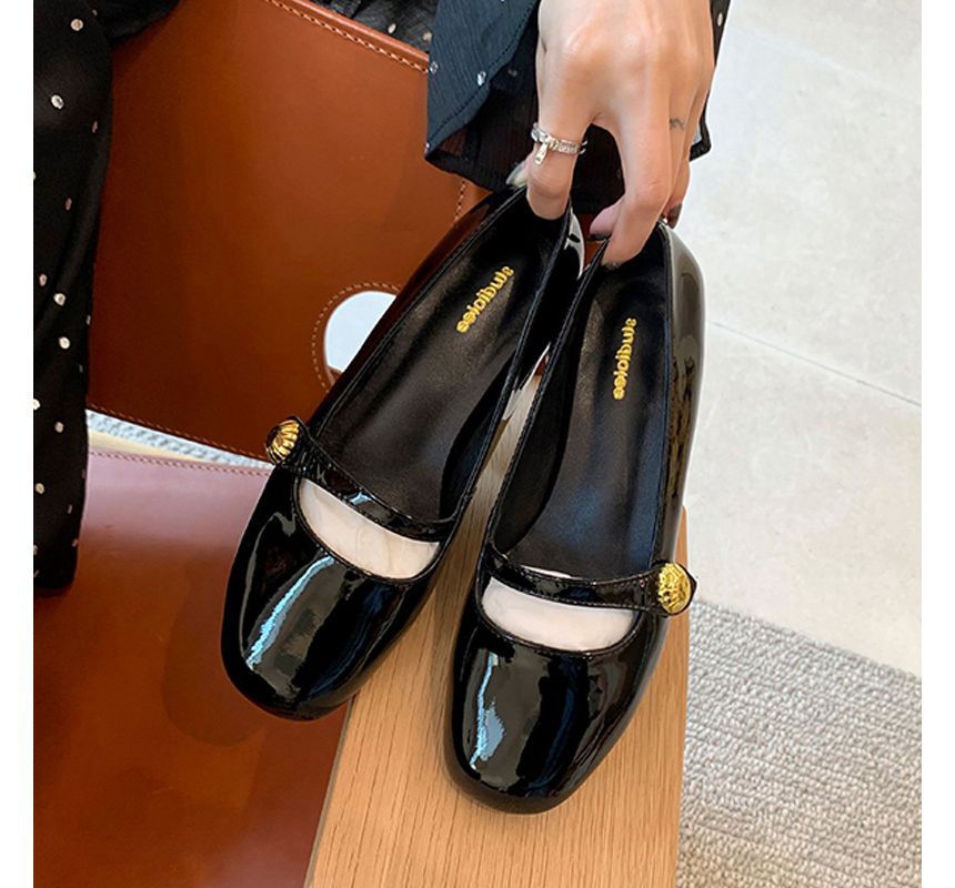 Block Pumps Jane Designs) Heel Plain Mary (Various