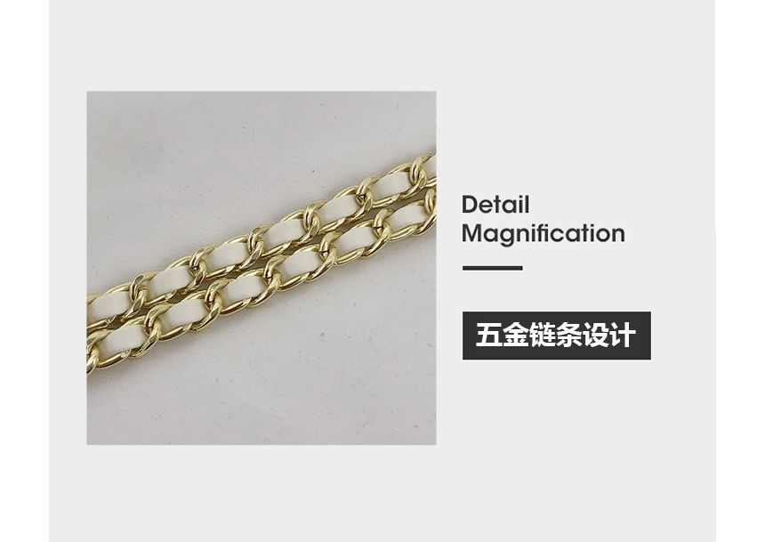 Bag Chain Strap Crossbody Quilted