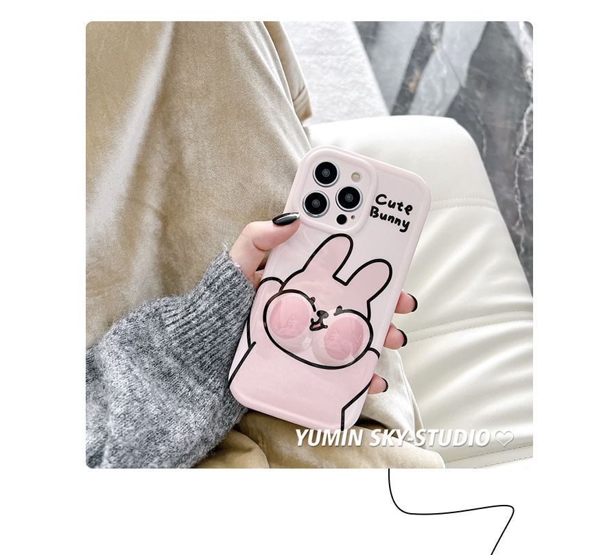Case Print Phone Rabbit