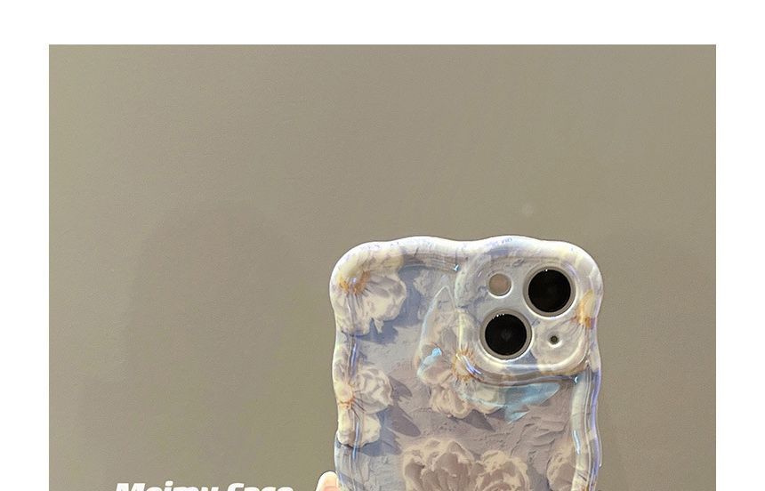 Phone Print Flower Case