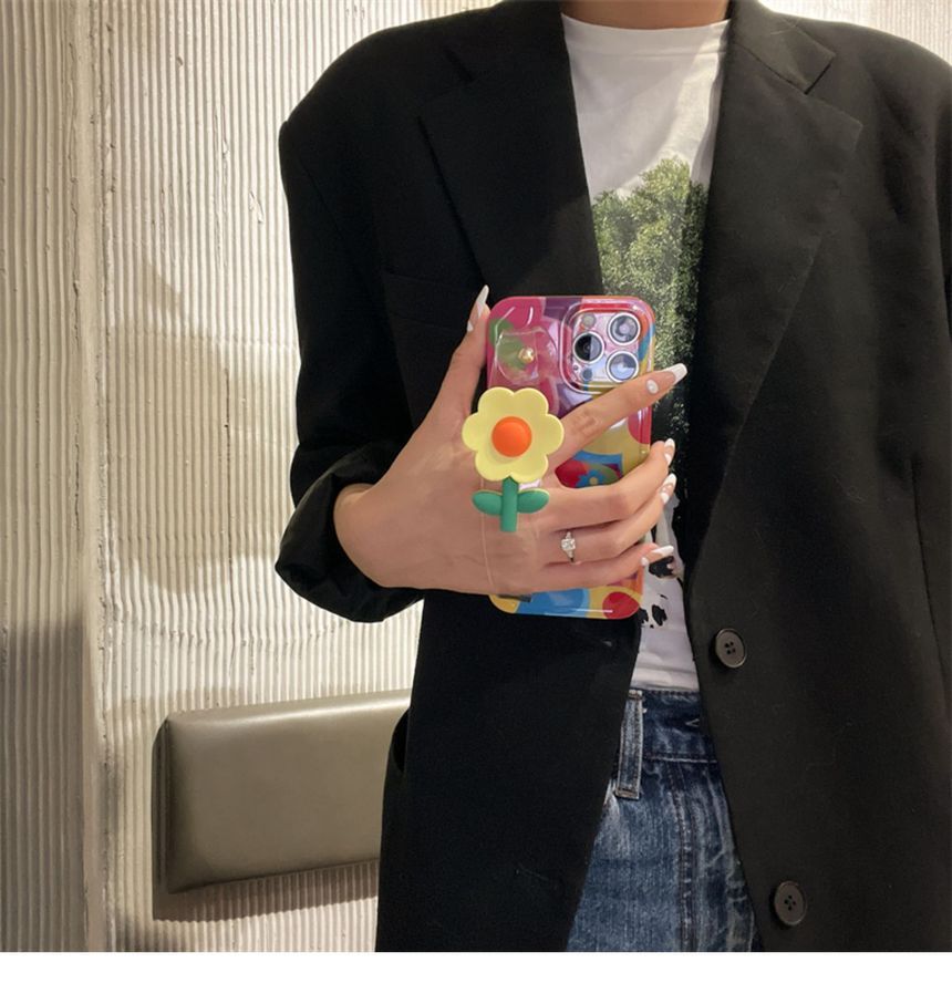 Phone Print Case Flower