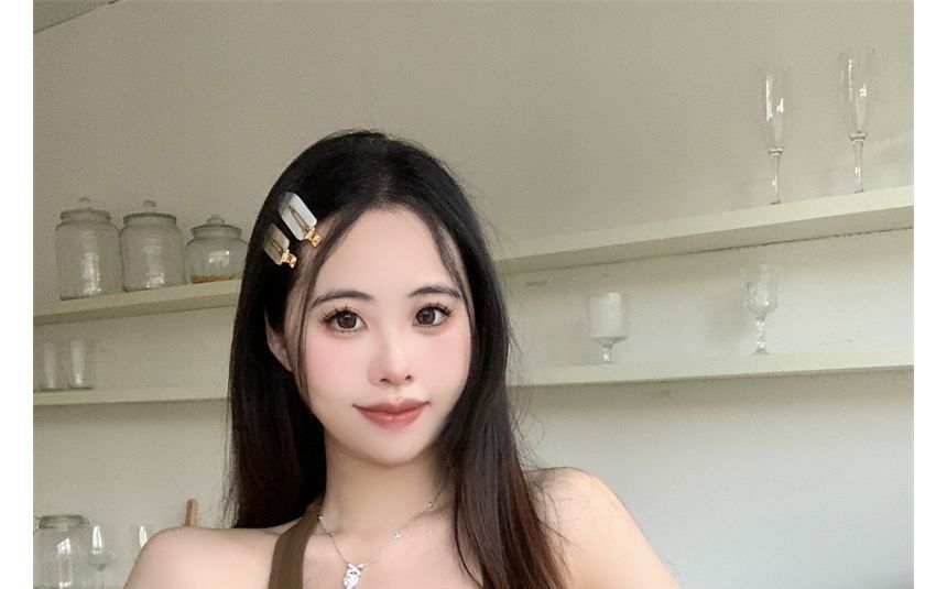 Plain Padded Top Halter