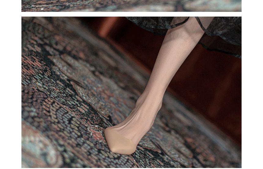High Pumps D'Orsay Plain Heel