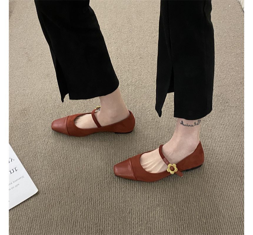 Mary Cap Jane Shoes Toe