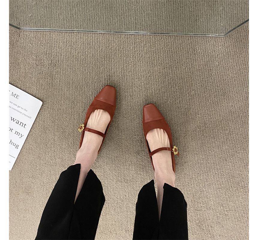 Mary Cap Jane Shoes Toe