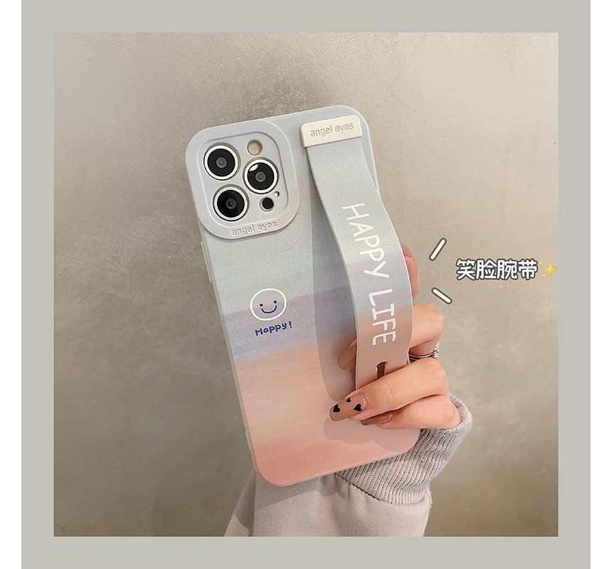 Phone Case Smiley Strap