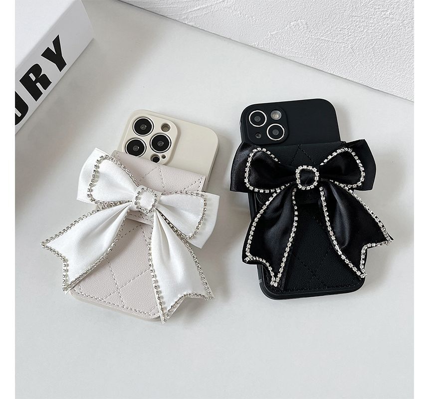 Holder Case Embellished Card Phone