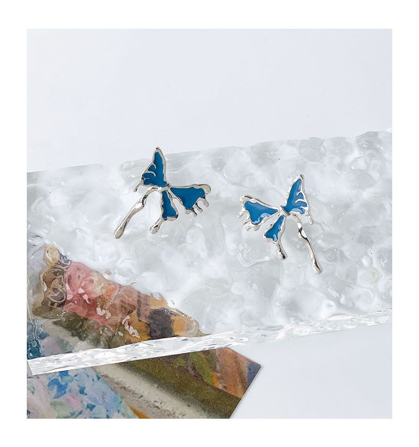 / Butterfly Earring Clip-On Stud