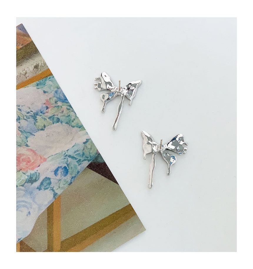 / Butterfly Earring Clip-On Stud