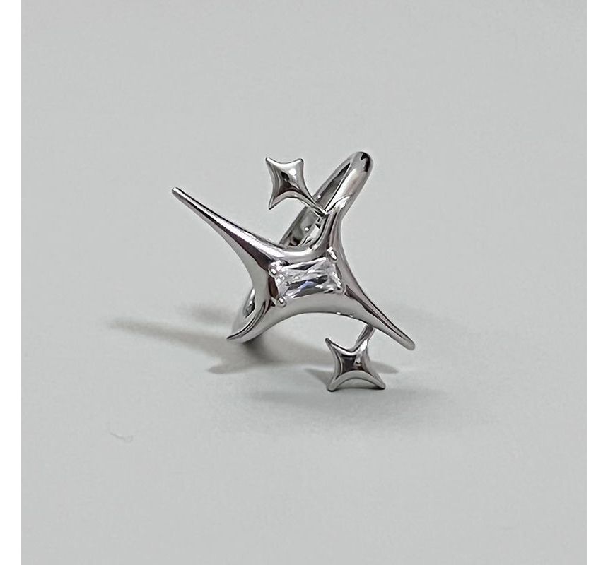 (various Ring Open Alloy Rhinestone designs)