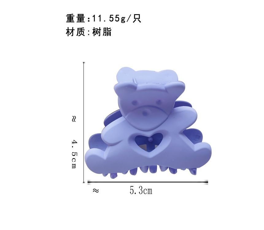 Bear Matte Clamp Hair