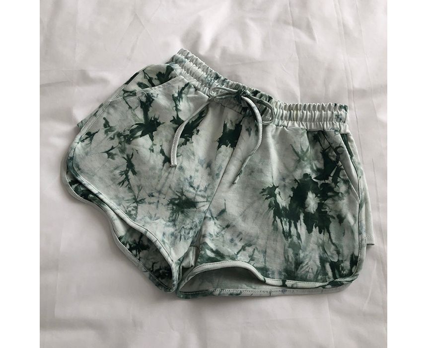 Hot Drawstring Tie Dye Waist Pants