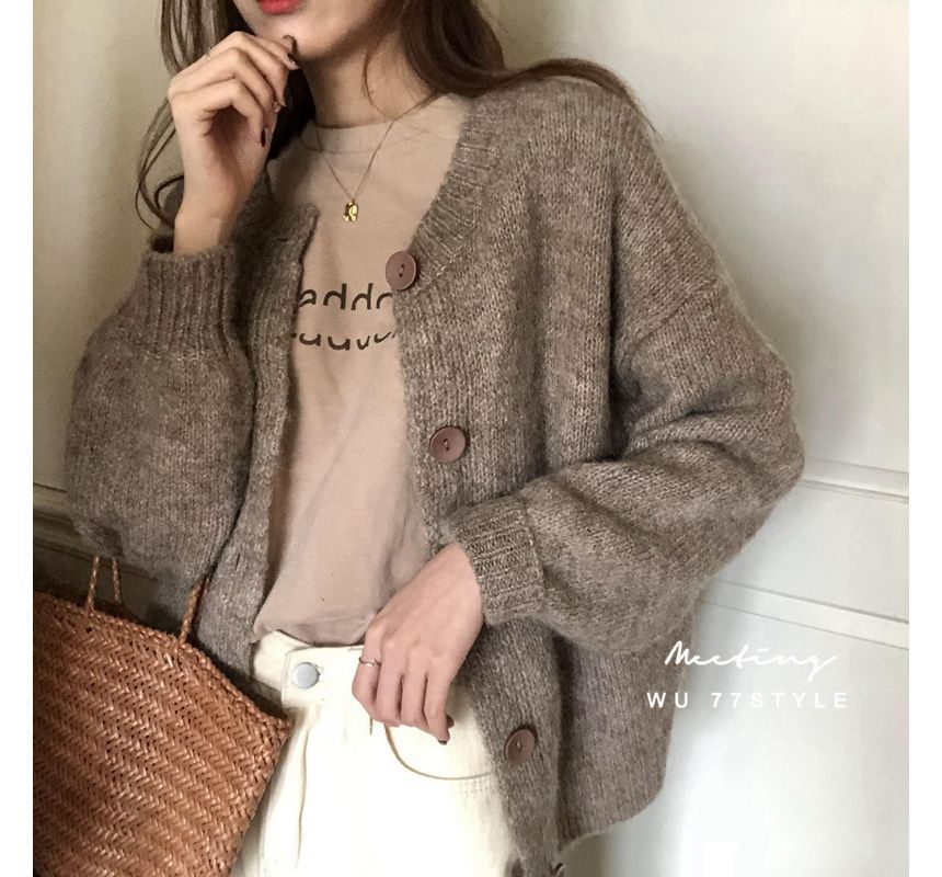 Crew Neck Short-Sleeve T-Shirt Lettering