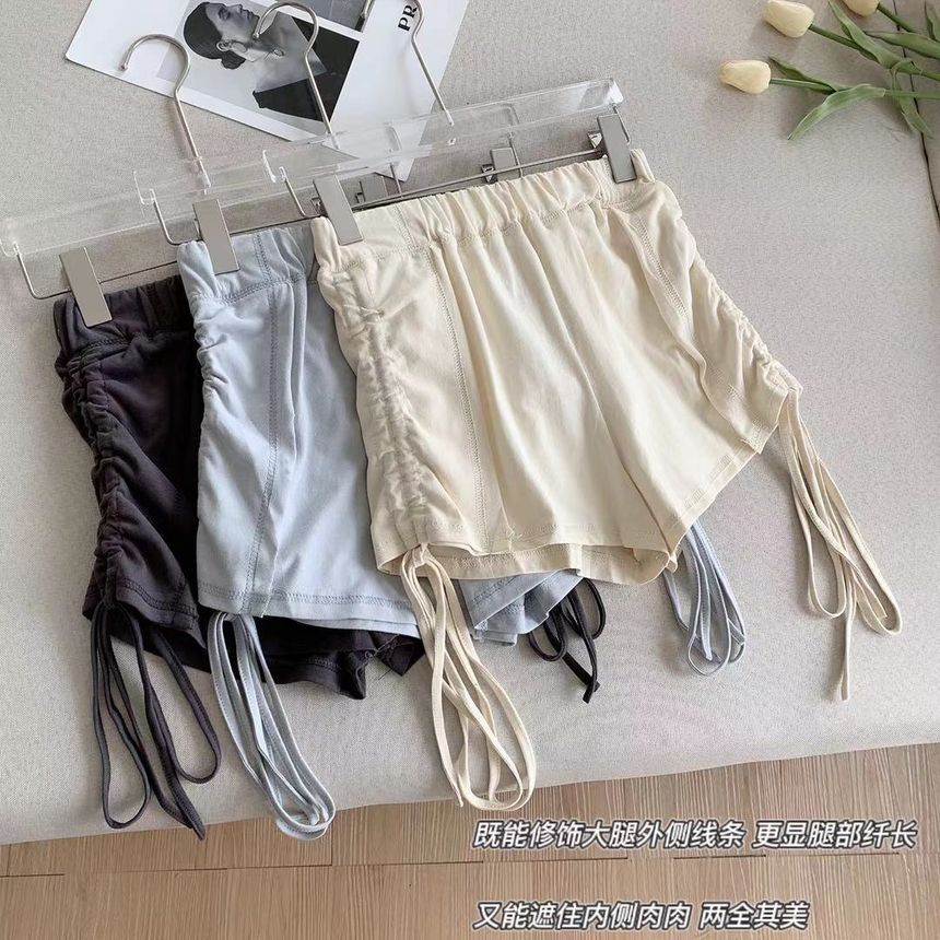 Hot Pants Plain Rise Mid