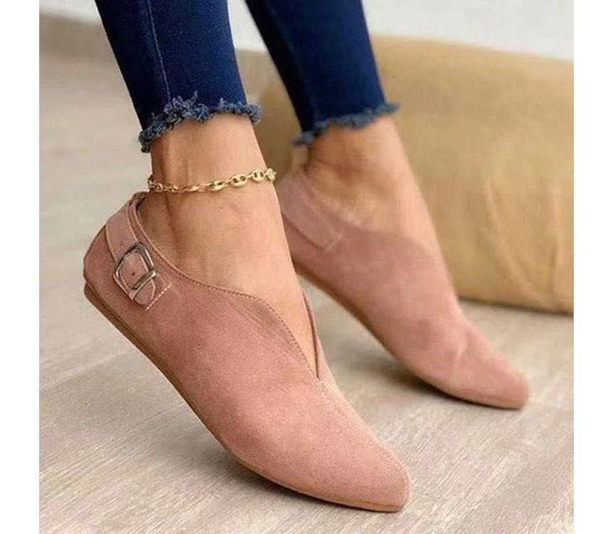 Chain Flat Strap Slip-Ons