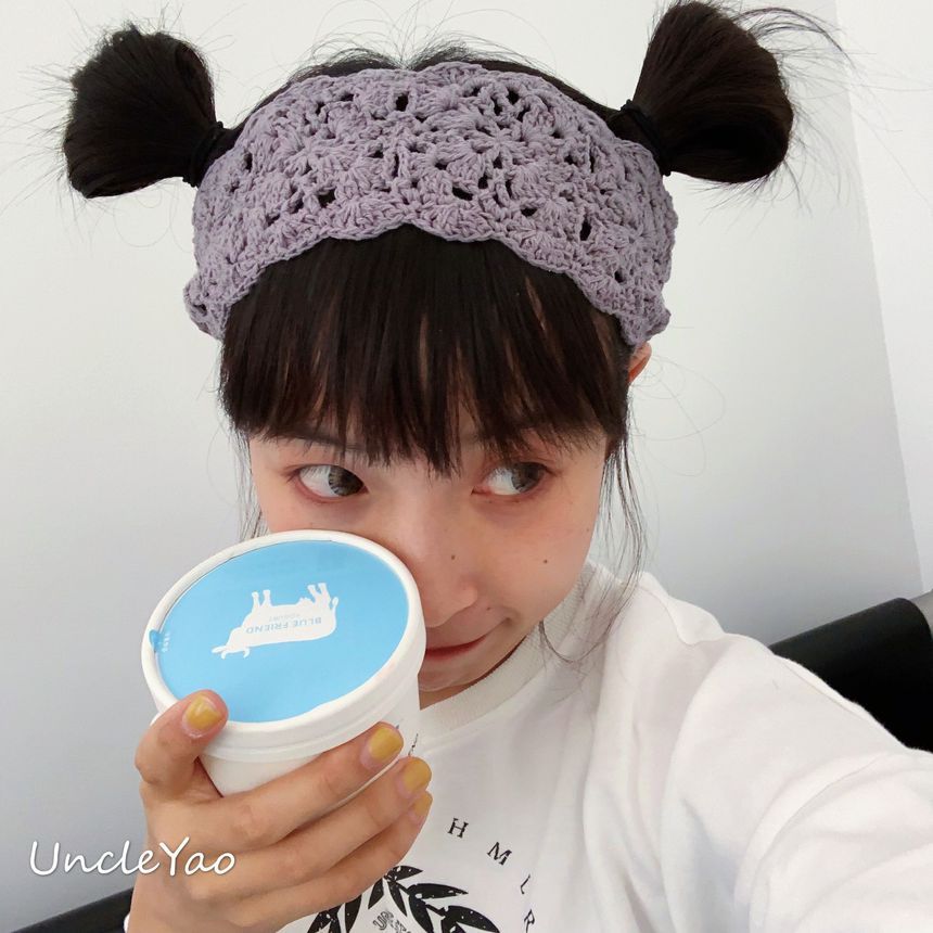 Knit Headband Eyelet