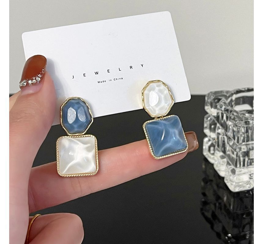 Dangle Earring Resin Alloy