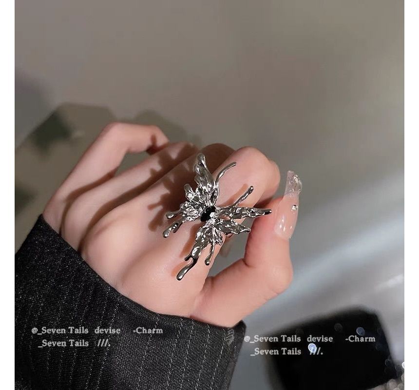 Ring (various Open designs) / Set Alloy Butterfly