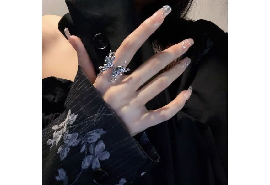 Ring (various Open designs) / Set Alloy Butterfly