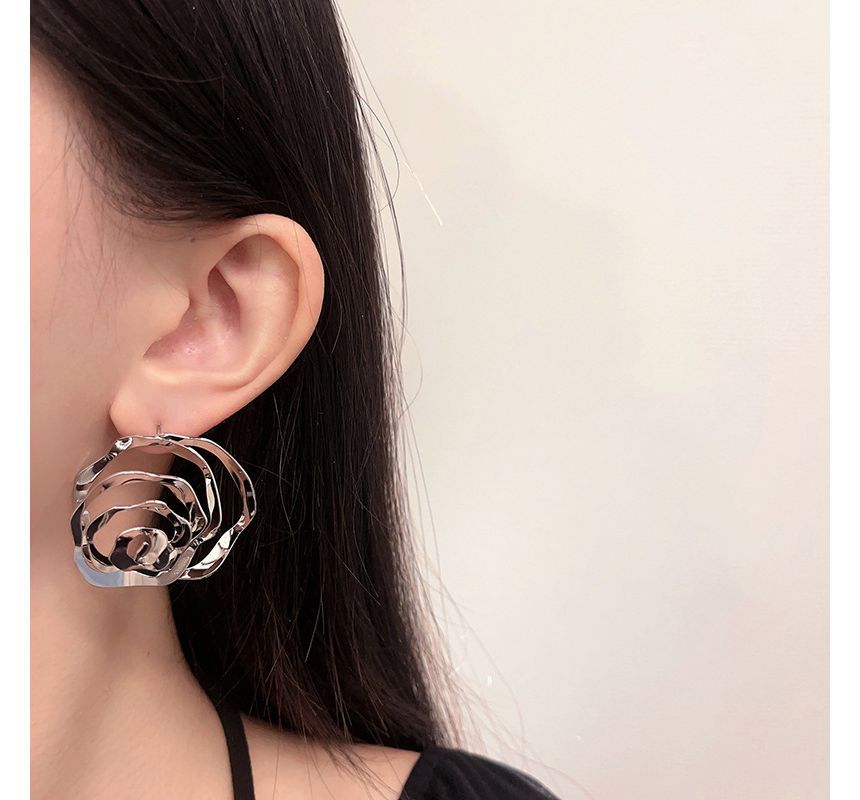 Alloy Earring Rose