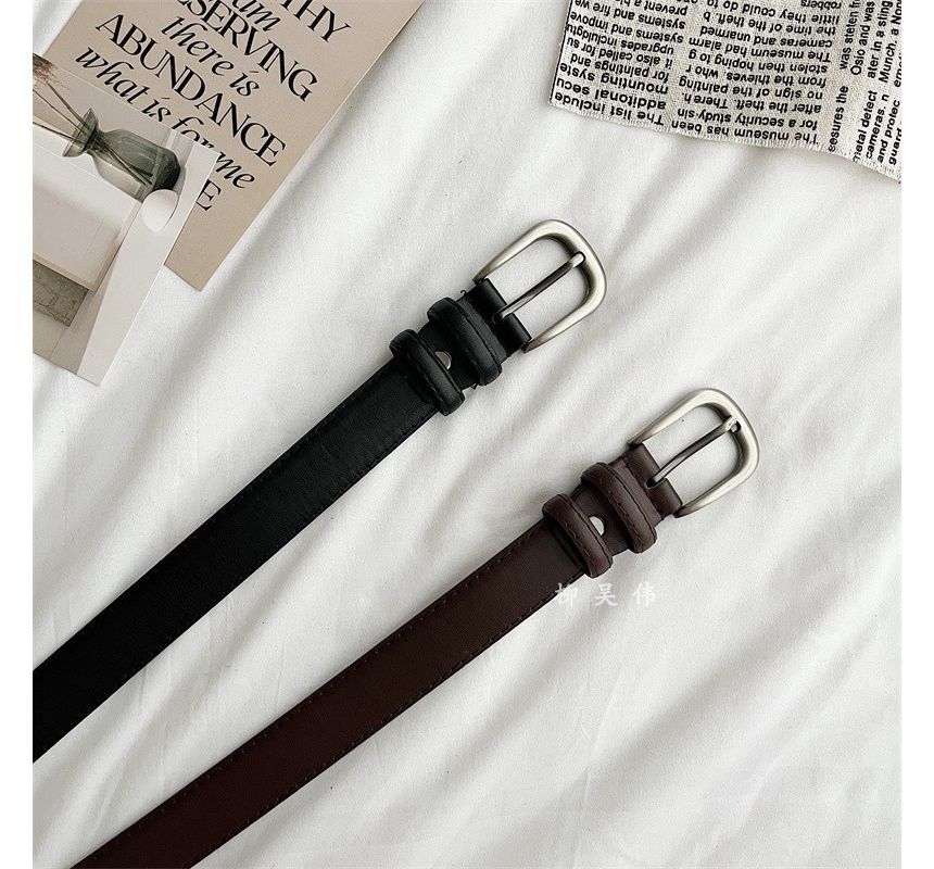 Faux Leather Belt / Set