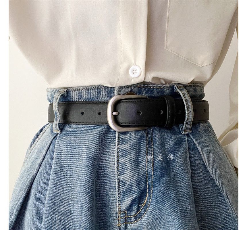 Faux Leather Belt / Set