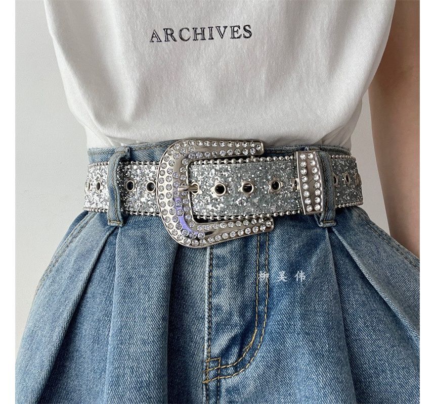 Faux Leather Belt