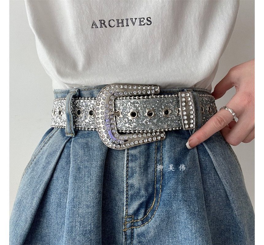 Faux Leather Belt