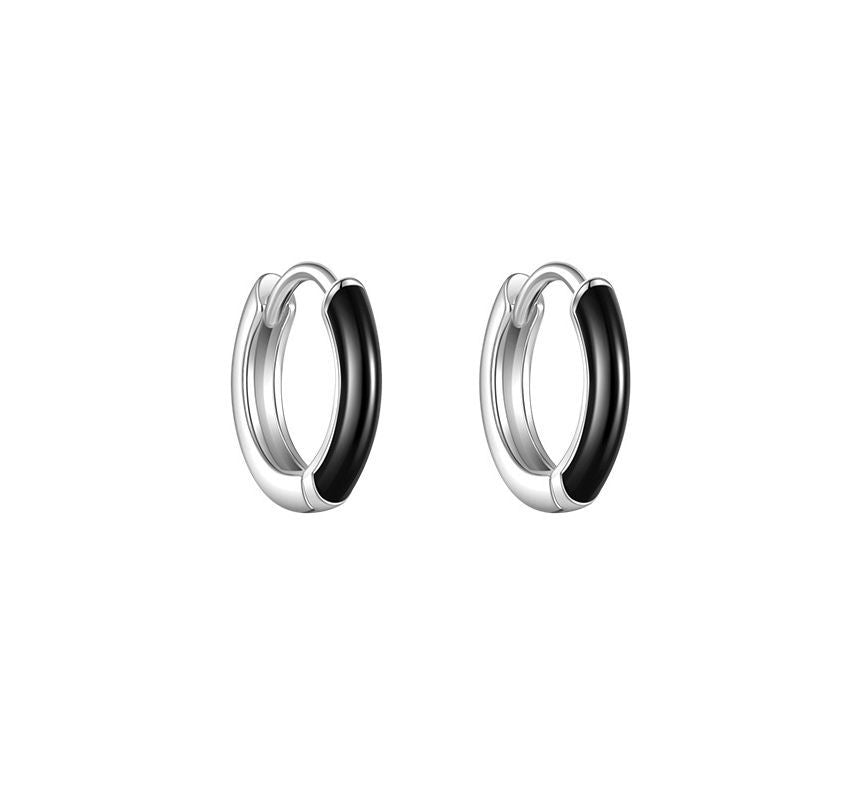 Alloy Hoop Earring