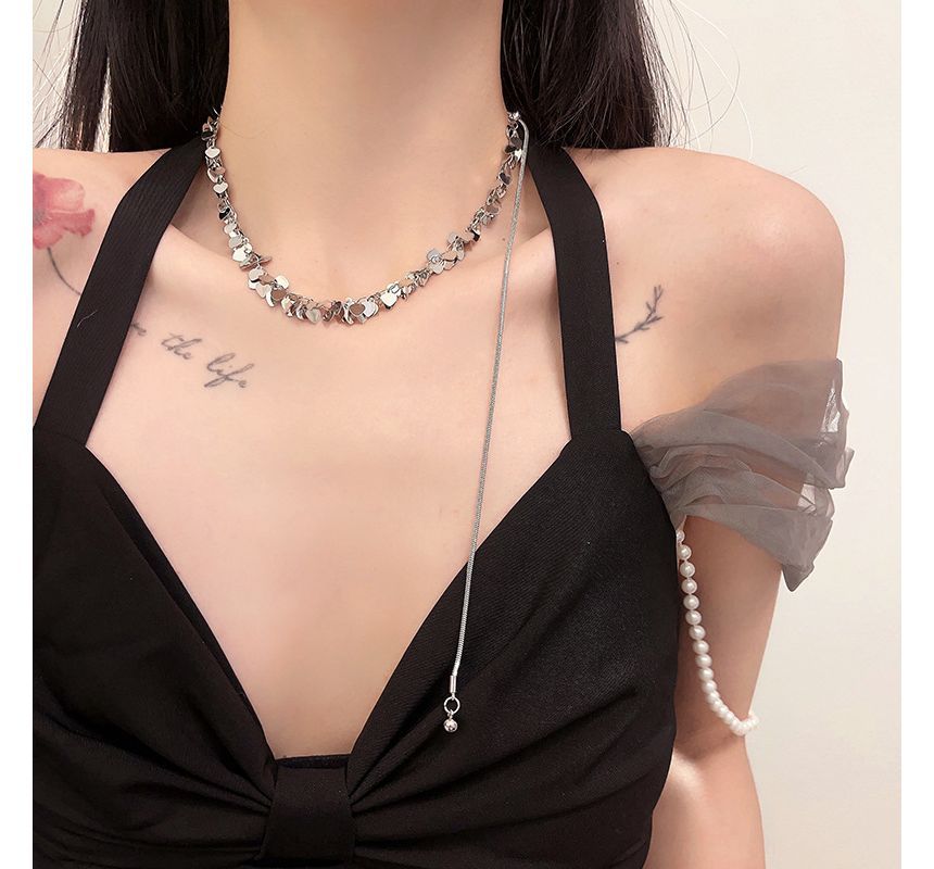 Choker Alloy Heart