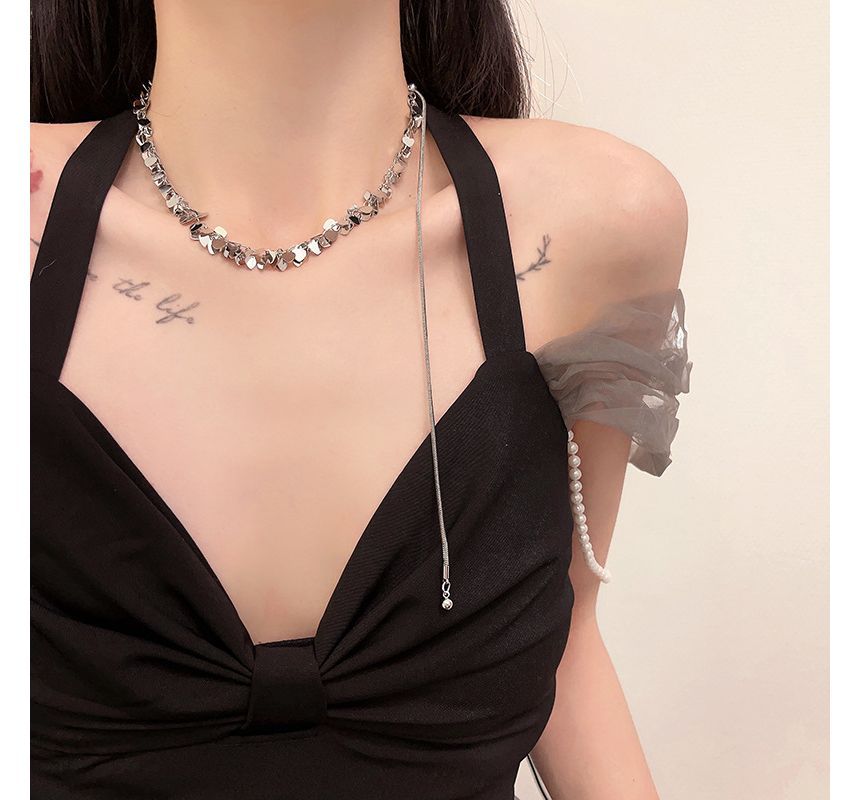 Choker Alloy Heart