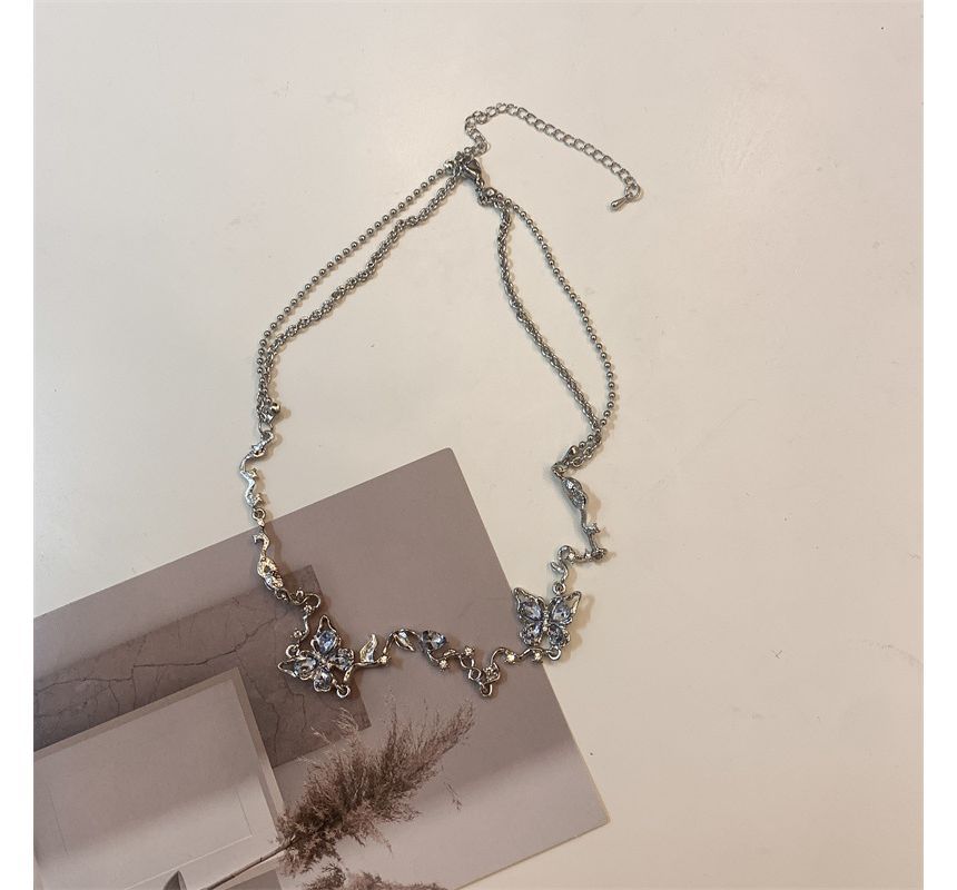 Choker Butterfly Alloy