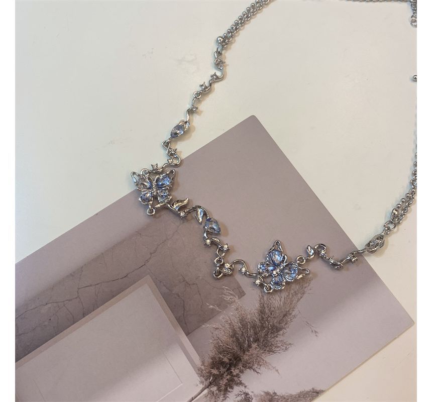 Choker Butterfly Alloy