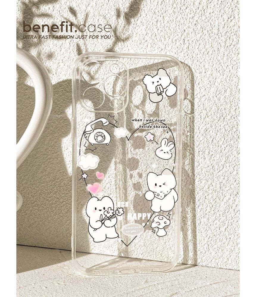 Rabbit Case Phone Transparent