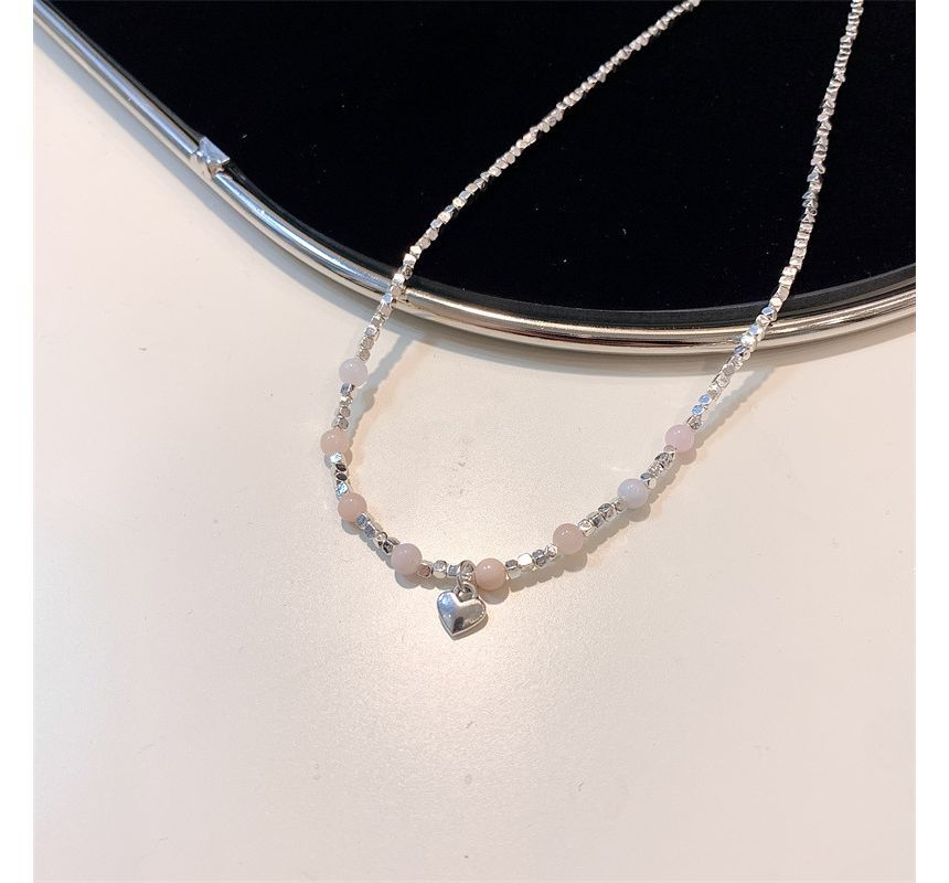 Gemstone Alloy Choker Faux