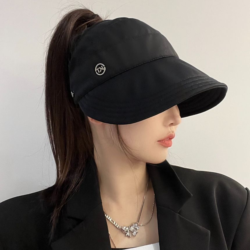Sun Open Hat Top Lettering