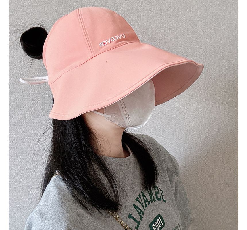Top Lettering Sun Open Hat
