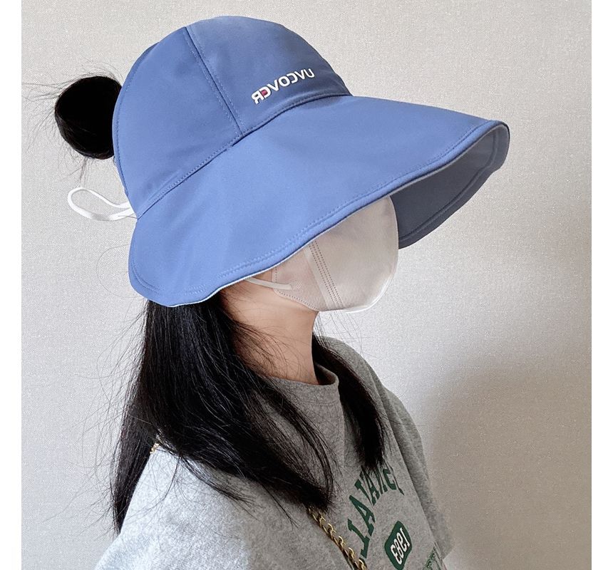 Top Lettering Sun Open Hat