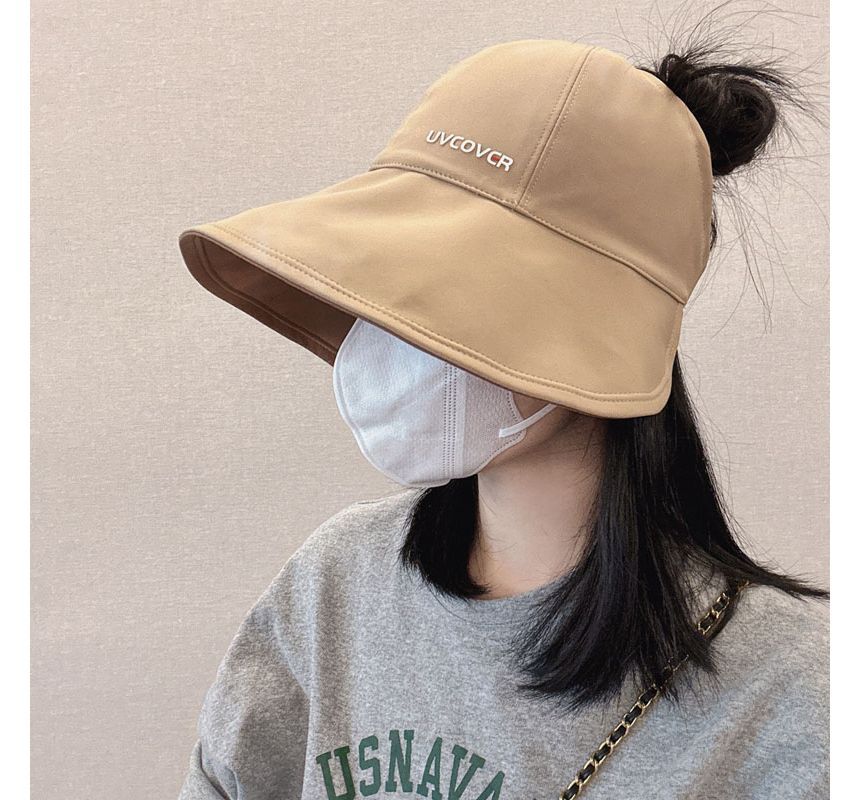 Top Lettering Sun Open Hat