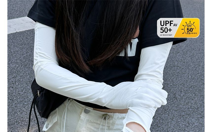 Protection Plain Sun Gloves