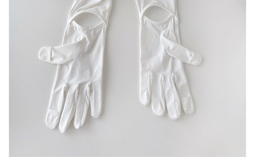 Protection Plain Sun Gloves