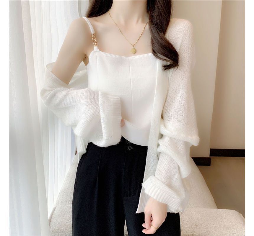 Top Chain Strap Plain Cami