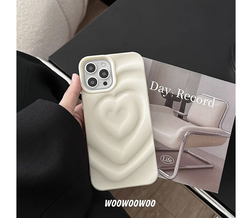 Phone Heart Case Matte