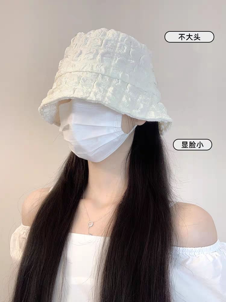 Puffed Hat Bucket Plain