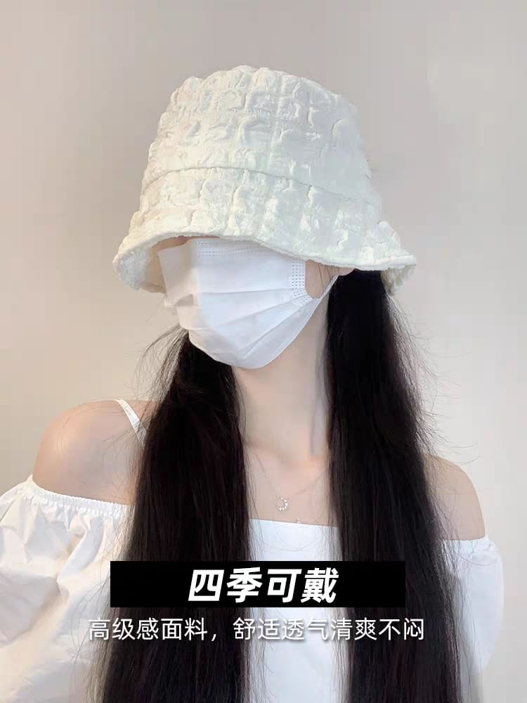 Puffed Hat Bucket Plain